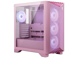 Gabinete MSI MPG GUNGNIR 212R PINK, Mid Tower, ATX, No Incluye Fuente de Poder. Color Rosa.