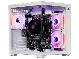 Gabinete NACEB NA-0636B, Mini Tower, Micro-ATX, USB 2.0, Incluye 3 Ventiladores, No Incluye Fuente de Poder. Color Blanco.