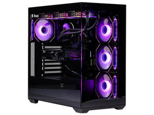 Gabinete NACEB NA-0637N, Mid Tower, ATX, USB 3.0, Incluye 4 Ventiladores, Sin Fuente de Poder. Color Negro.