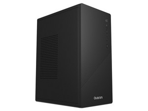 Gabinete Quaroni QCHT-05, Mid Tower, Mini ITX, Incluye Fuente de 500W. Color Negro.