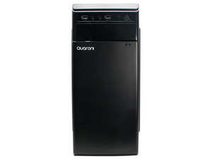 Gabinete Quaroni QCHT-06, Micro-ATX, Mid-Tower (incluye Fuente de Poder de 500W), Color Negro.