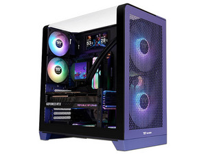 Gabinete Thermaltake View 390 Air, Mid Tower, ATX, Panel de Cristal Templado, (No Incluye Fuente de Poder), Color Morado.
