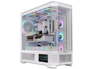 Gabinete Thermaltake View 600 TG, Full Tower, E-ATX, (sin fuente de poder), Cristal templado, Color Blanco.