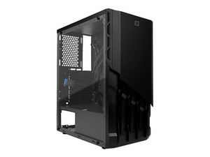 Gabinete Gamer Vorago Start The Game CSG-530, ATX, (sin fuente de poder), Color Negro.