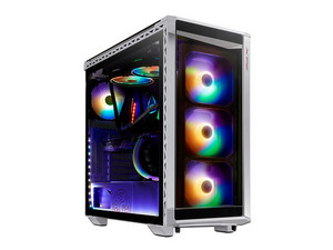 Gabinete XPG BATTLECRUISER II, Mid Tower, E-ATX, No Incluye Fuente de Poder. Color Blanco.