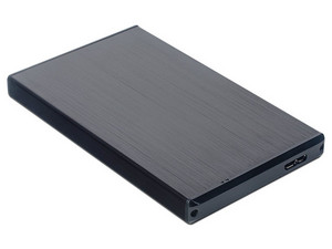 Gabinete NACEB NA-0146 para SSD ó HDD de 2.5", USB 3.1 Gen 2. Aluminio, Color Negro.