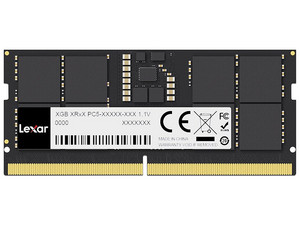 Memoria SODIMM Lexar LD5S32G56C46ST-BGS, DDR5 PC5-44800 (5600MHz), CL46, 32GB.