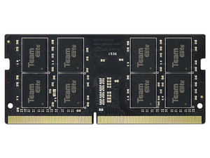 Memoria SODIMM TeamGroup ELITE, DDR4 PC4-25600 (3200MHz), CL22, 16GB.
