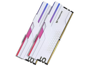 Memoria DIMM Acer Predator Hermes RGB, DDR5 (6000MHz), 32GB (2 x 16 GB), CL28.