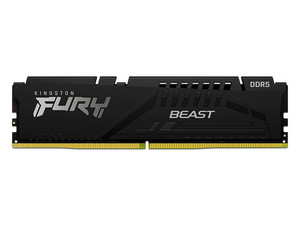 Memoria DIMM Kingston FURY Beast Black Expo, DDR5 PC5-48000 (6000MHz), CL36, 32GB.