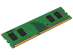 Memoria DIMM Kingston Value Ram DDR4  PC4-25600 (3200MHz), CL22, 4GB.