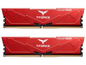 Memoria DIMM TeamGroup T-Force Vulcan, DDR5 PC5-44800 (5600MHz), CL36, 64GB (2 x 32GB).