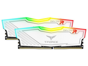 Kit de Memorias DIMM TeamGroup T-Force Delta RGB, DDR4 PC4-28800 (3600MHz), CL18, 16GB (2 x 8GB).