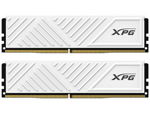 Kit de Memoria XPG GAMMIX D35 RGB DDR4 3600 MHz, 32 GB (2 x 16 GB), 288 pines, Color Blanco.