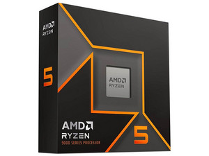 Procesador AMD Ryzen 5 9600X de Novena Generación, 
3.9 GHz (hasta 5.4 GHz), 
Con Gráficos AMD Radeon Graphics y sin Disipador, 
Socket AM5, 
Caché 38MB, Six-Core, Zen 5, 65W.