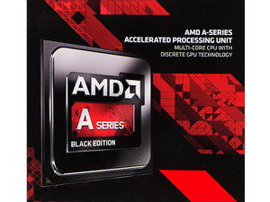 Procesador (APU) AMD A8-7650K Black Edition a 3.3 GHz con Gráficos Radeon  R7, Socket FM2+, Quad-Core, 95W. AD765KXBJASBX