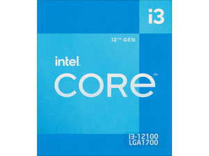 Procesador Intel Core i3-12100 de Doceava Generación, 3.3 GHz