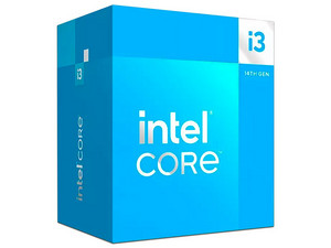 Procesador Intel Core i3-14100F de 14va Generación, 
3.5 GHz (hasta 4.7 GHz), 
Sin Gráficos integrados y Con Disipador, 
Socket 1700, 
Caché de 12 MB, Quad-Core.