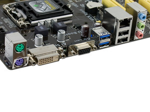 Asus carte mère Intel Socket 1150-c h81m DDR3x2 16GB 1600mhz DVI-D mATX  (H81M-K) 