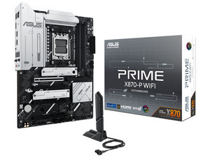 T. Madre ASUS X870E PRIME X870-P WIFI:
Chipset AMD X870,
Segmento: Alto/Gamer,
Soporta: AMD Ryzen 7ma, 8va y 9na Gen, Socket AM5,
RAM: DDR5 8000/ 6600/ 4800MHz, Máx. 192GB,
AudioHD, Wi-Fi 7, USB 3.2, SATA, M.2,
ATX, 1xPCIE5.0x16, 3xPCIE4.0x16.