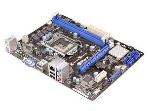 T. Madre ASRock H61M-VG4, ChipSet Intel H61, Soporta: Core i7/i5