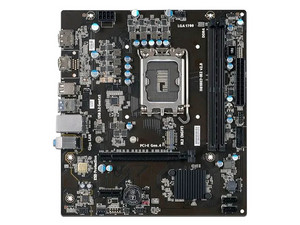 T. Madre ECS H610H7-M2,
Chipset H610, 
Segmento: General,
Soporta: Intel Core 12va, 13va y 14va Gen., Socket LGA 1700,
Memoria: DDR4 3200+MT/s, 64GB Max,
Integrado: Audio HD, Red, USB 3.2, SATA 3.0, M.2,
Micro-ATX, Ptos: PCIE 4.0 x16, PCIE 3.0x1