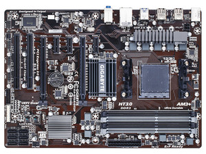 T. Madre Gigabyte 970A-DS3P, Chipset AMD 970, Soporta: Phenom II