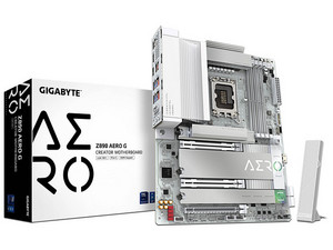 T. Madre Gigabyte Z890 AERO G:
Chipset Intel Z890,
Segmento: Alto/Gamer,
Soporta: Procesadores Intel Core Ultra, Socket LGA 1851,
RAM: DDR5 9200/7200/6400MHz, 256GB Máx,
AudioHD, Red, USB 3.2 y SATA 3.0, M.2,
ATX, Ptos: 1xPCIE5.0x16, 2xPCIE4.0x16