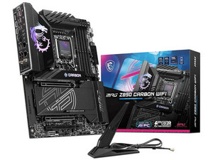 T. Madre MSI MPG Z890 CARBON WIFI:
Chipset Intel Z890,
Segmento: Alto/Gamer,
Soporta: Intel Core Ultra, Socket 1851,
RAM: DDR5 9200/ 7600/ 4800MHz, Máx. 256GB, 
AudioHD, Wi-Fi 7, USB 3.2, SATA, M.2,
ATX, Ptos: 2xPCIE5.0x16, 1xPCIE4.0x16.