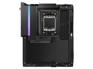 T. Madre NZXT N9, 
Chipset AMD X870E,
Segmento: Alto/Gamer
Soporta: Procesadores AMD 9000, 8000 y 7000, Socket AM5, 
Memoria: 4 Puertos DDR5, 
Integrado: Wi-Fi 7, Bluetooth v5.4, Audio HD, USB 3.2, ATX, 
Ptos: 1xPCIE5, Color Negro