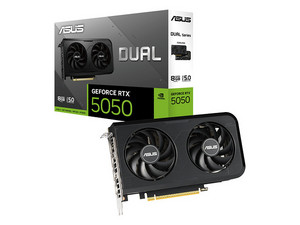 Tarjeta de Video NVIDIA GeForce RTX 5050 ASUS DUAL, 8GB GDDR6, 1xHDMI, 3xDisplayPort, 128 Bit, PCI Express 5.0.