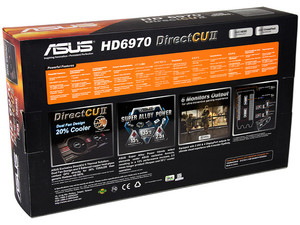 Tarjeta de Video Asus AMD Radeon HD 6970 DirectCU II, 2GB