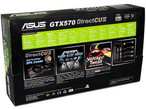 Tarjeta de Video Asus NVIDIA GeForce GTX570 DirectCU II 1280MB