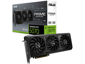 Tarjeta de Video NVIDIA GeForce RTX 5070 ASUS PRIME, 12GB GDDR7,12GB GDDR7, 1xHDMI, 3xDisplayPort, PCI Express 5.0