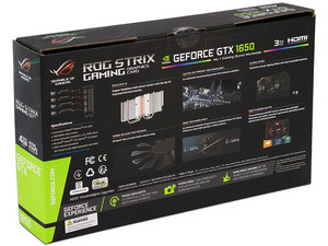 Tarjeta de Video NVIDIA GeForce GTX 1650 ASUS ROG STRIX GAMING