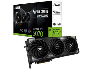 Tarjeta de Video NVIDIA GeForce RTX 5070 Ti ASUS TUF Gaming OC, 16GB GDDR7, 2xHDMI, 3xDisplayPort, PCI Express 5.0