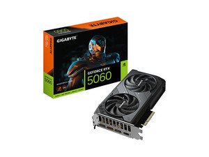 Tarjeta de Video NVIDIA GeForce RTX 5060 Gigabyte WINDFORCE OC, 8GB GDDR7, 1xHDMI, 3xDisplayPort, PCI Express 5.0.