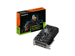 Tarjeta de Video NVIDIA GeForce RTX 5060 Ti Gigabyte WINDFORCE 8G, 8GB GDDR7, 1xHDMI, 3xDisplayPort, PCI Express 5.0