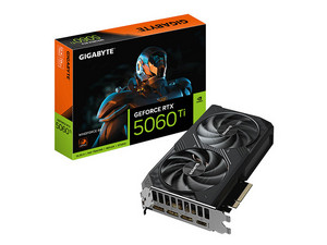 Tarjeta de Video NVIDIA GeForce RTX 5060 Ti Gigabyte WINDFORCE 8G, 8GB GDDR7, 1xHDMI, 3xDisplayPort, 128 bit, PCI Express 5.0