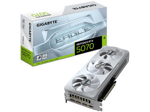 Tarjeta de Video NVIDIA GeForce RTX 5070 GIGABYTE EAGLE OC ICE SFF 12G, 12GB GDDR7, 1xHDMI, 3xDisplayPort, PCI Express 5.0.