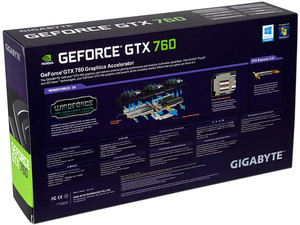 Tarjeta de Video Gigabyte NVIDIA GeForce GTX 760 OC Version, 2 GB