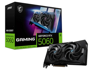 Tarjeta de Video NVIDIA GeForce RTX 5060 MSI GAMING OC, 8GB GDDR7, 1xHDMI, 3xDisplayPort, PCI Express x16 5.0