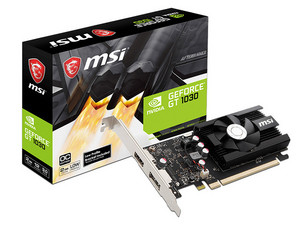 Tarjeta de Video NVIDIA GeForce GT 1030 MSI, 2GB SDDR4, 1xHDMI, 1xDisplayPort, PCI Express x16 3.0