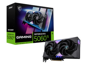 Tarjeta de Video NVIDIA GeForce RTX 5060 Ti MSI, 8GB GDDR7, 1xHDMI, 3xDisplayPort.