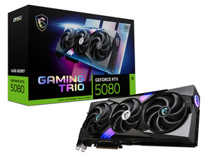 Tarjeta de Video NVIDIA GeForce RTX 5080 MSI Gaming Trio OC, 16GB GDDR7, 1xHDMI, 3xDisplayPort, PCI Express 5.0.