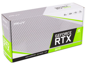 Tarjeta de Video NVIDIA GeForce RTX 3070 PNY Dual Fan LHR, 8GB GDDR6, 1xHDMI, 3xDisplayPort, PCI Express x16 4.0