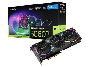 Tarjeta de Video NVIDIA GeForce RTX 5060 TI PNY EPIC-X RGB, 8GB GDDR7, 1xHDMI, 3xDisplayPort, PCI Express 5.0