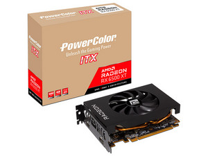 Tarjeta de Video AMD Radeon RX 6500 XT POWERCOLOR FIGHTER, 4GB GDDR6, 1xHDMI, 1xDisplayPort, PCI Express 4.0.