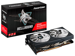 Tarjeta de Video AMD Radeon RX 6600 XT POWERCOLOR HELLHOUND, 8GB GDDR6, 1xHDMI, 3xDisplayPort, PCI Express 4.0.
