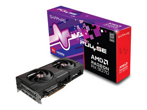 Tarjeta de Video AMD Radeon RX 9070 Sapphire Pulse, 16GB GDDR6, 2xHDMI, 2xDisplayPort, PCI Express 5.0.